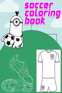 soccer coloring book