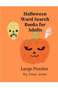 halloween word search books for adults