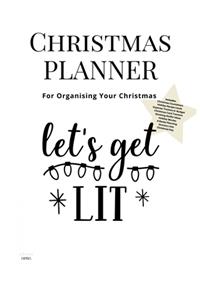 Christmas Planner Lets Get Lit