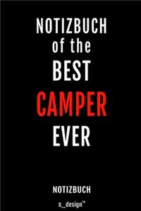 Notizbuch für Camper