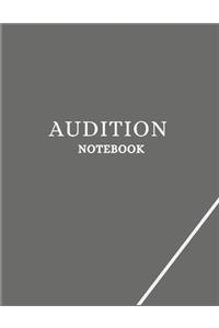Audition Notebook