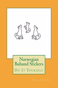 Norwegian Buhund Stickers