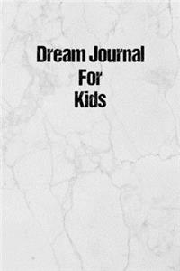 Dream Journal for Kids