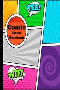 Comic Blank Notebook
