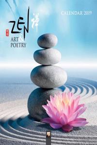 Zen Art & Poetry Wall Calendar 2019 (Art Calendar)