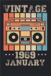 Vintage 1969 January