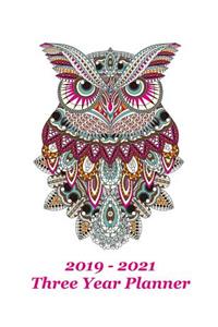2019 - 2021 Three Year Planner