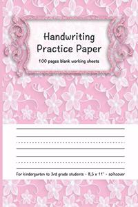 Handwriting Practice Paper