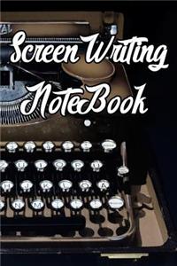 Screen Writing Notebook