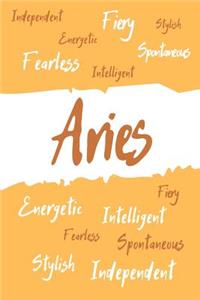 Aries Zodiac Personality Journal