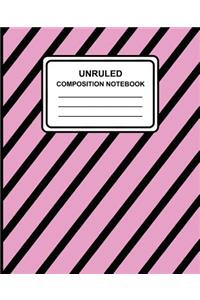 Unruled Composition Notebook