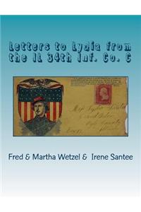 Letters to Lydia from the IL 34th Inf. Co. C