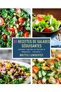 30 recettes de saladas séduisantes