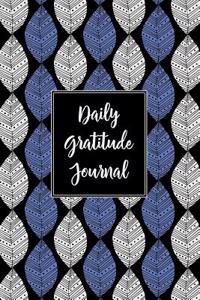 Gratitude Journal Abstract Leaves Pattern 6