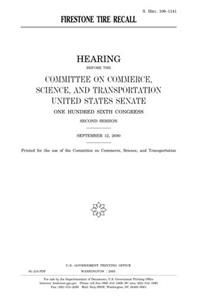 Firestone Tire Recall