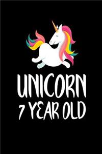 Unicorn 7 Year Old