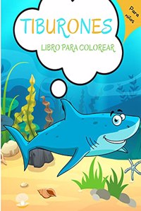 Tiburones Libro para Colorear