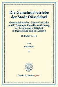 Die Gemeindebetriebe Der Stadt Dusseldorf