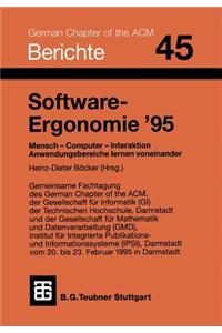 Software-Ergonomie '95