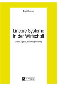 Lineare Systeme in Der Wirtschaft