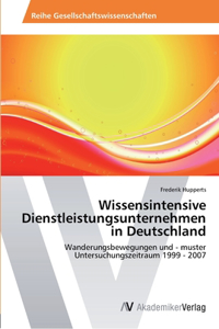 Wissensintensive Dienstleistungsunternehmen in Deutschland