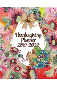 Thanksgiving Planner 2019-2020