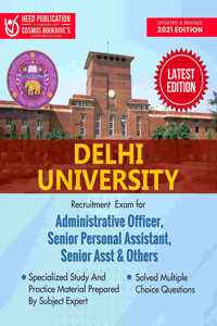 Delhi University Recruitment For Administrative Officer, Senior Personal Assistant, Senior Asst