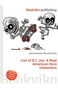 List of G.I. Joe