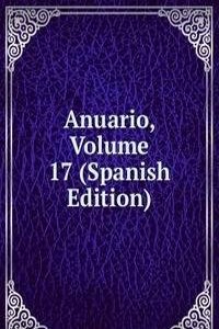 Anuario, Volume 17 (Spanish Edition)