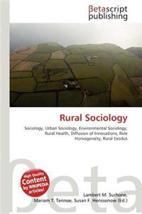 Rural Sociology