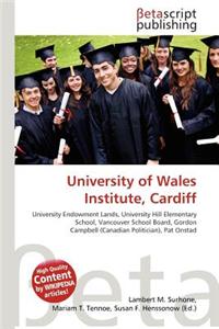 University of Wales Institute, Cardiff