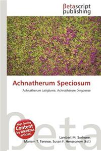 Achnatherum Speciosum