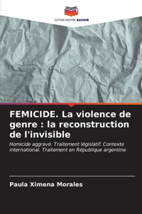 FEMICIDE. La violence de genre
