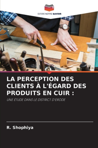 Perception Des Clients À l'Égard Des Produits En Cuir