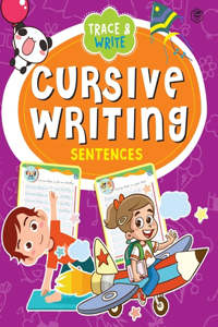 Cursive Handwriting Book Sentences Practice Workbook For Children