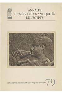 Annales Du Service Des Antiquités de l'Egypte