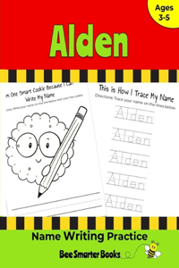 Alden Name Writing Practice: Personalized Name Writing Activities for Pre-schoolers to Kindergartners