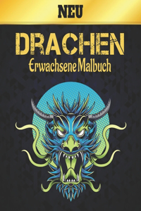 Neu Drachen Erwachsene Malbuch