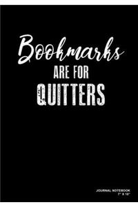 Bookmarks Are For Quitters
