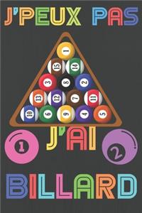 J'peux pas j'ai billard