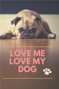 Love me love my dog Password Book