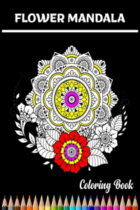 Flower Mandala Coloring Book