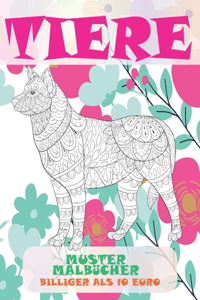 Muster Malbücher - Billiger als 10 Euro - Tiere