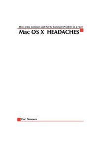 Mac Osx Headaches