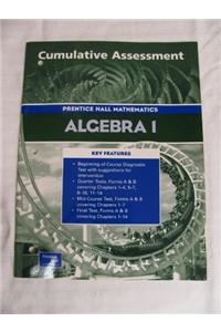 Algebra 1 3rd Edition Cumulative Assessment 2004c