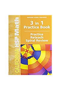 Harcourt School Publishers Math: Practice/Reteach Workbook Student Edition Grade 5