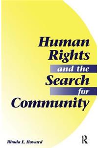 Human Rights and the Search for Community