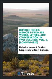 Heinrich Heine's Memoirs