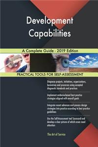 Development Capabilities A Complete Guide - 2019 Edition