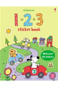 123 Sticker Book